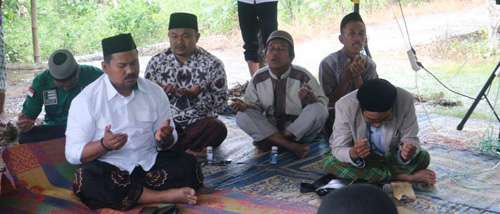 Demi Kyai Makruf, Purwaji Istighosah di 52 Desa se Rohul